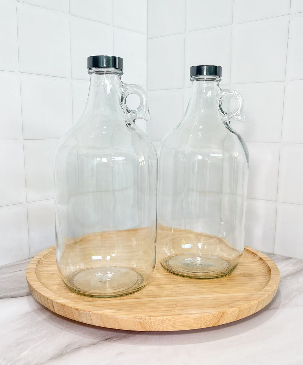 Envase transparente 1.9 litros con agarradera